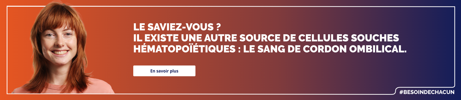 Le saviez-vous ? Il existe une autre source de cellules souches hématopoiétiques