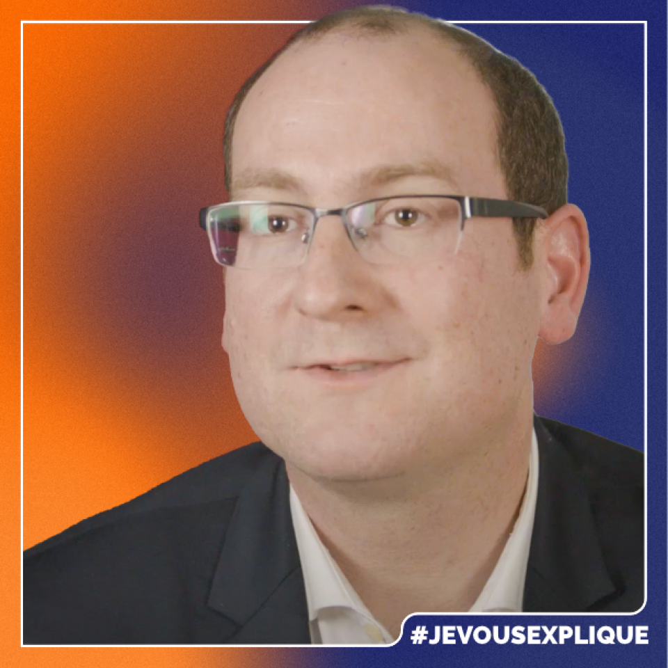 Photo du Docteur Régis Peffault de Latour qui parle du don de moelle osseuse